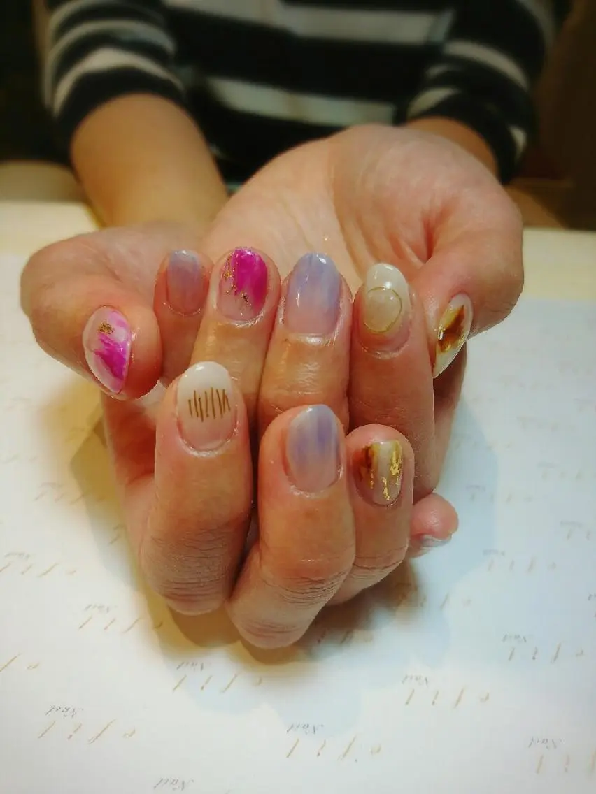 ネイル 持ち込み みー shakushiroのネイルデザイン
