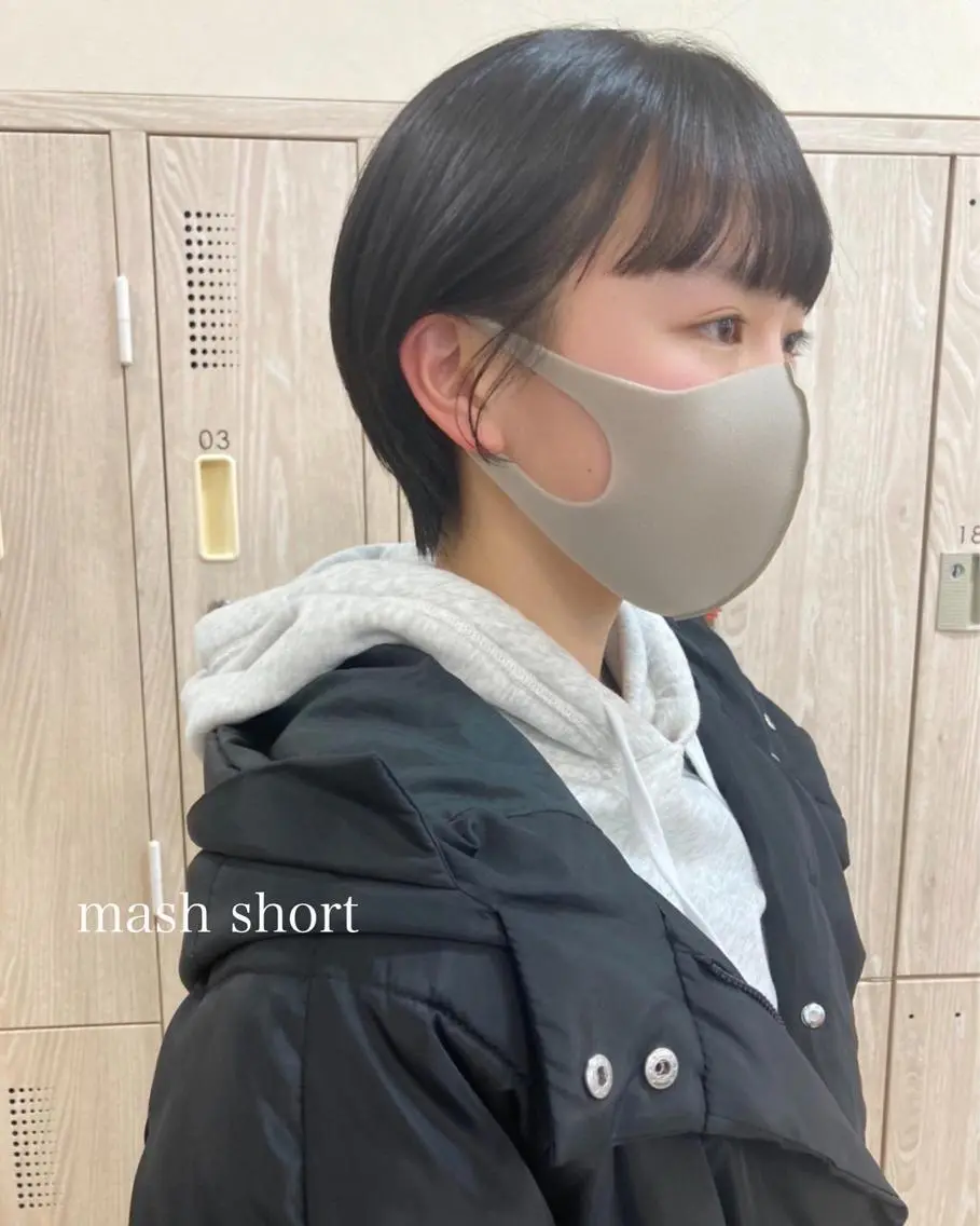 ショート 切りっぱなしボブ ショートボブ ハンサムショート ボブ ショートヘア カット トリートメント 初めてのショート お任せください✂️のヘアスタイル