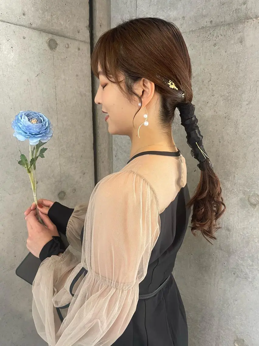 ヘアアレンジ ヘアセット 美髪× ヘアセット✨Araiのヘアスタイル