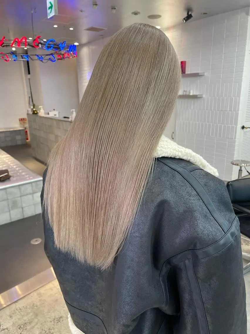 ロング カラー 🦄垢抜けボブ特化× 暖色カラー未来🦄のヘアスタイル