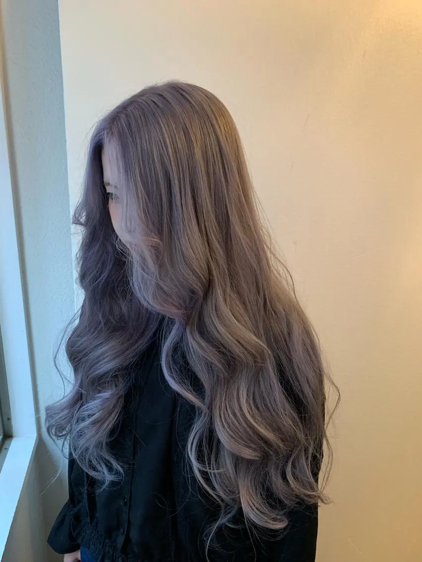 セミロング カラー ブリーチ ケアブリーチ ハイトーンカラー ヘアカラー 似合わせ/ カラー.岡田友仁のヘアスタイル