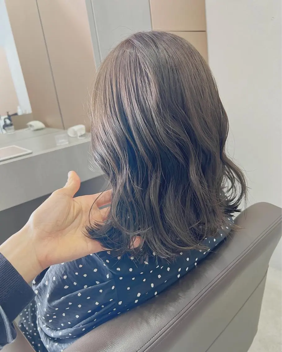 パーマ カット パーマ トリートメント ボブパーマコテ巻き風 パーマNo1深江秀平のヘアスタイル