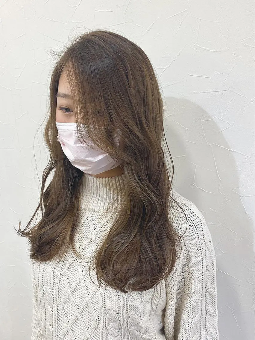 ロング 優子/ 似合わせカットカラーのヘアスタイル
