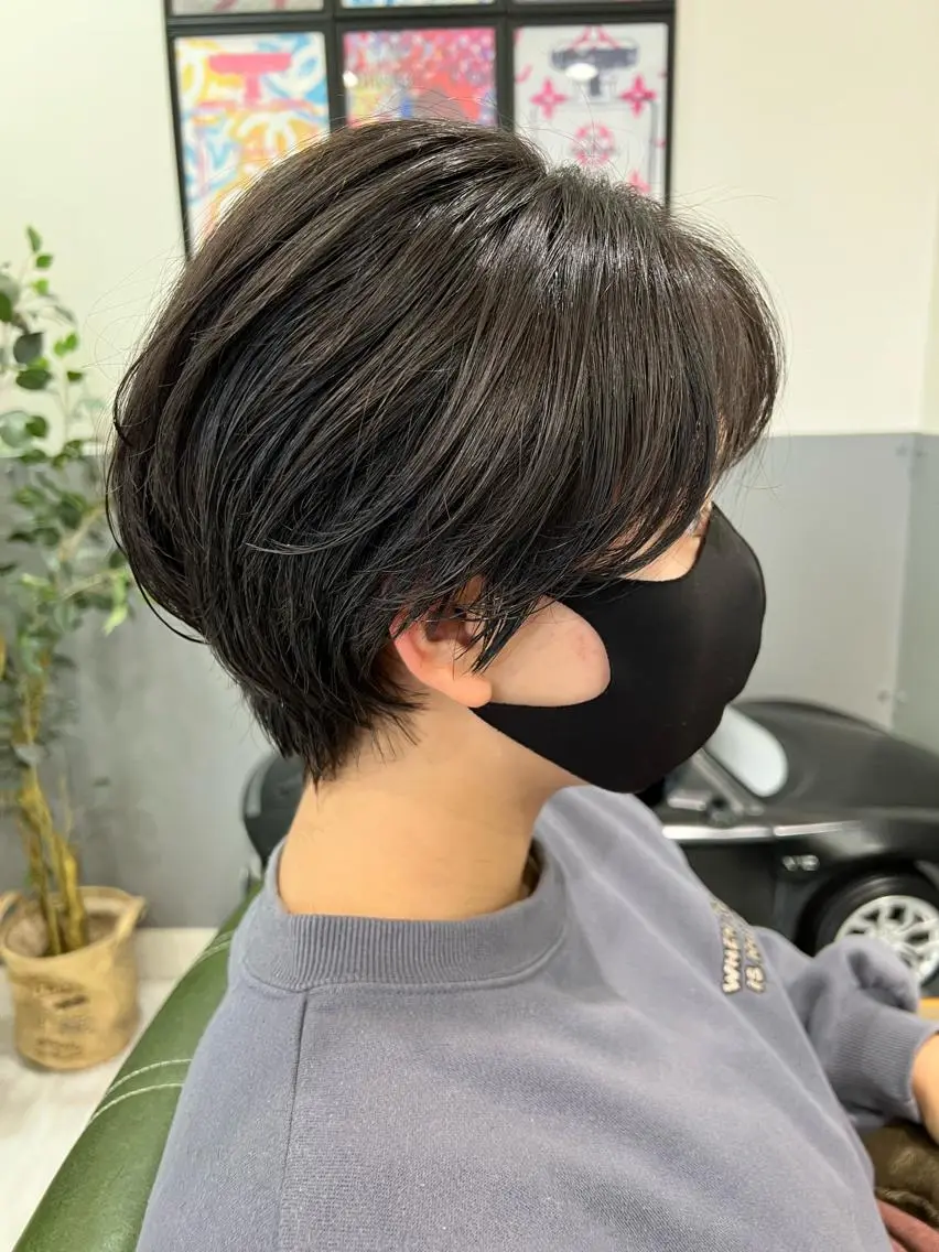 ショート 山田 香織のヘアスタイル