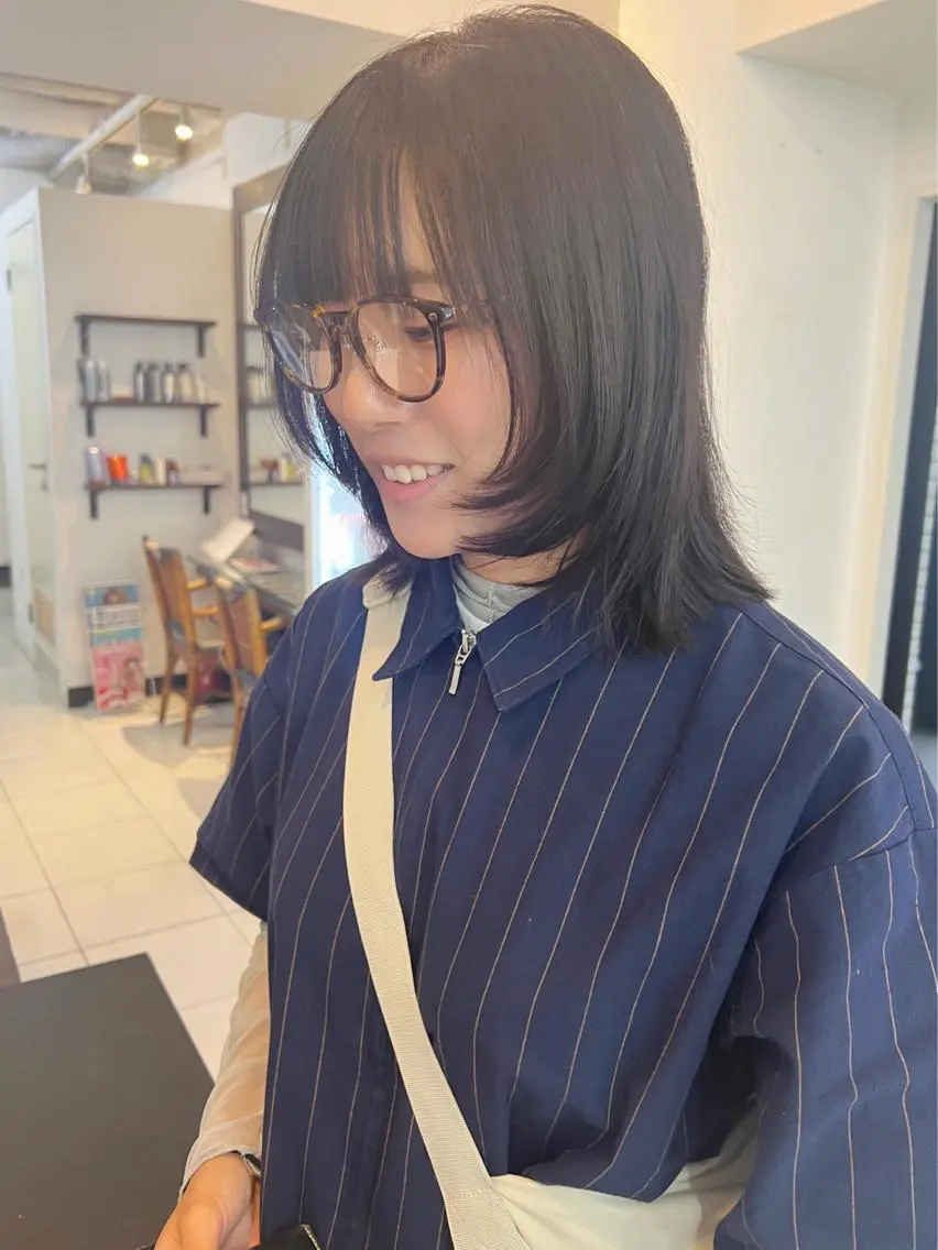 ミディアム アレンジ&ショート 💙YUKINOのヘアスタイル