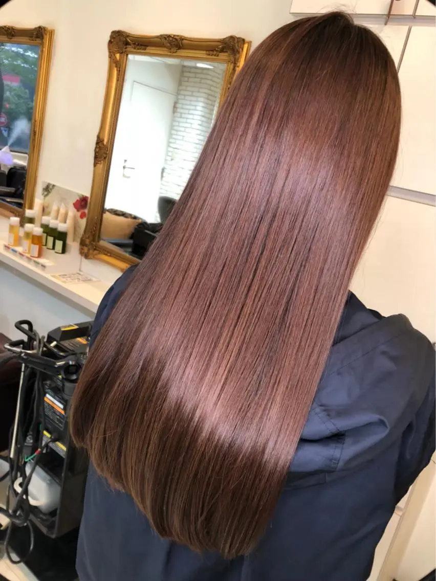 ロング カラー トリートメント ヘッドスパ 美髪✨髪質改善特化 🦩対馬🦩のヘアスタイル