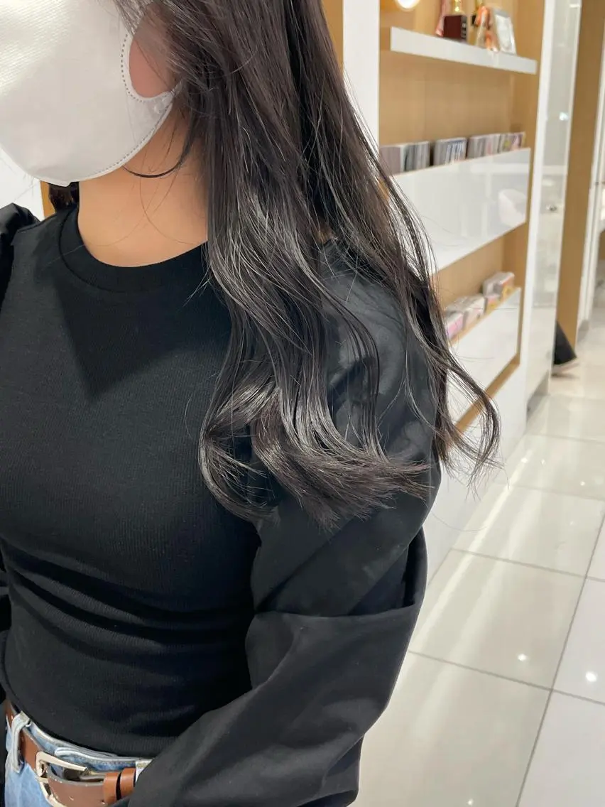 ロング カット ヘアカラー トリートメント 🪴酒井 可南子🪴のヘアスタイル
