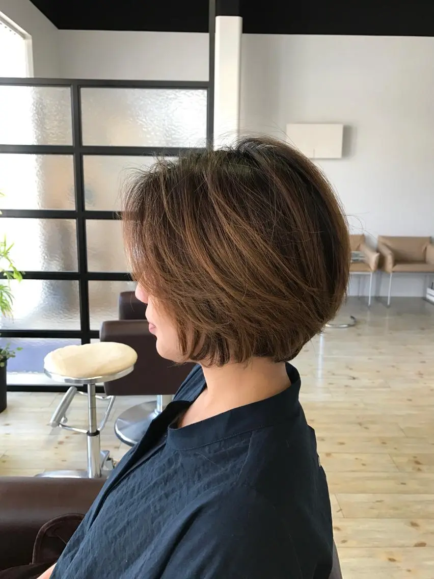 ショート ショートヘア カット 丹下 鐘太郎のヘアスタイル