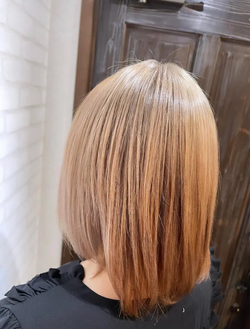 ショート カラー ヘアアレンジ ANDIAMO SAKAE🍁楓のヘアスタイル