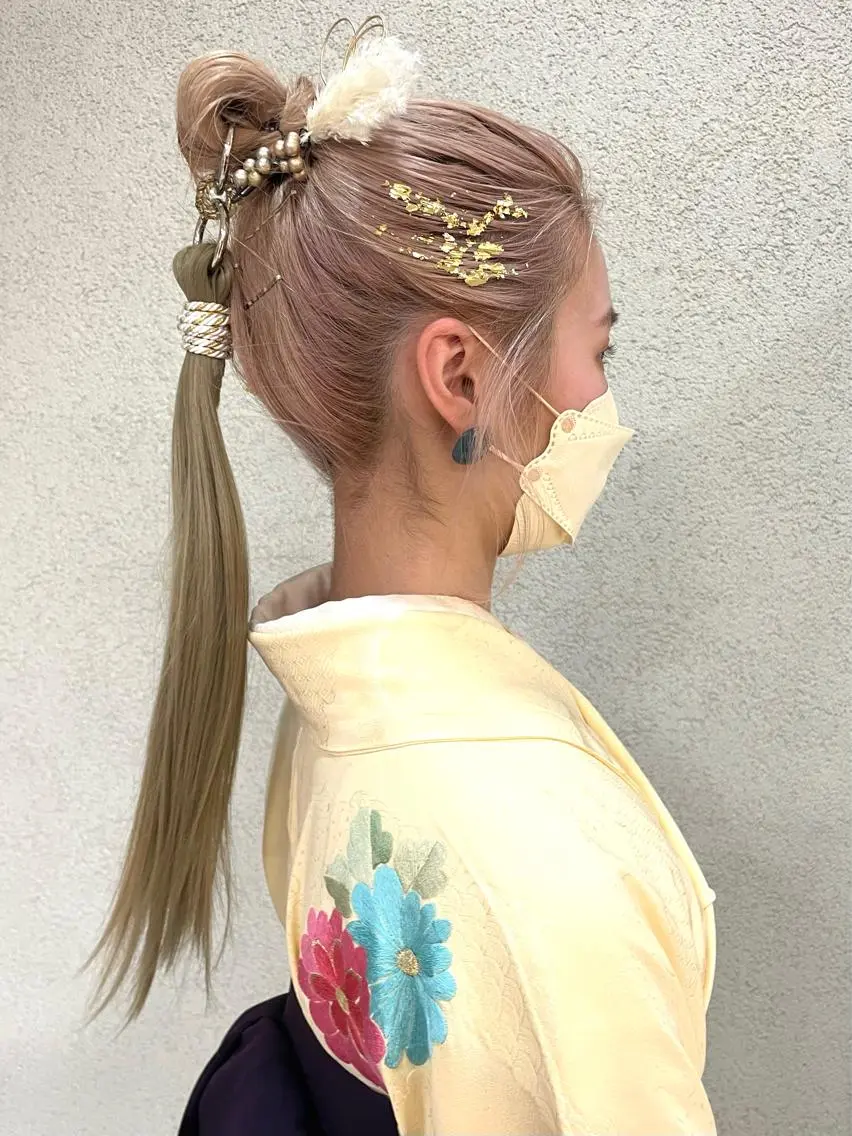 ヘアアレンジ カット ヘアカラー トリートメント 松下 由恵のヘアスタイル