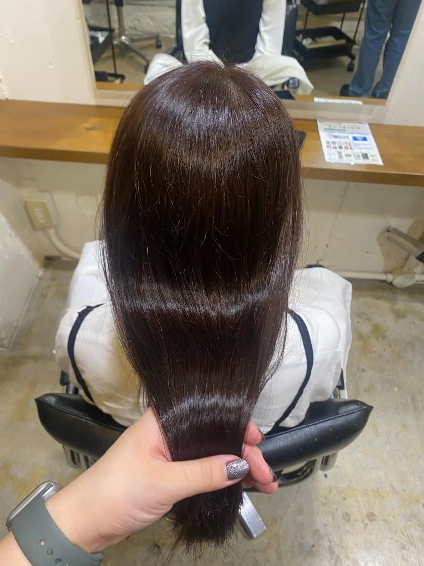 カラー ナチュラル大人っぽい スタイル MAORIのヘアスタイル