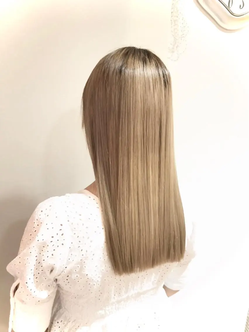 ロング 髪質改善 トリートメント 酸熱トリートメント トリートメント Kazu .Kのヘアスタイル