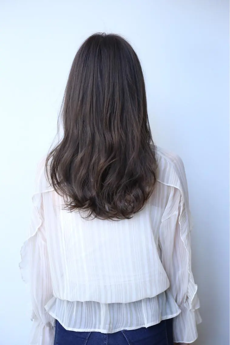 セミロング 坂口 功一郎のヘアスタイル
