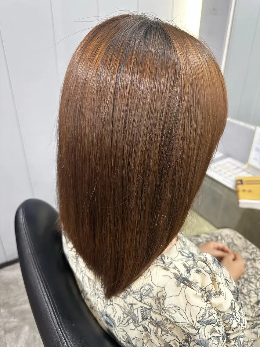ミディアム カット 🌈艶髪スペシャリス ト🌈山田のヘアスタイル