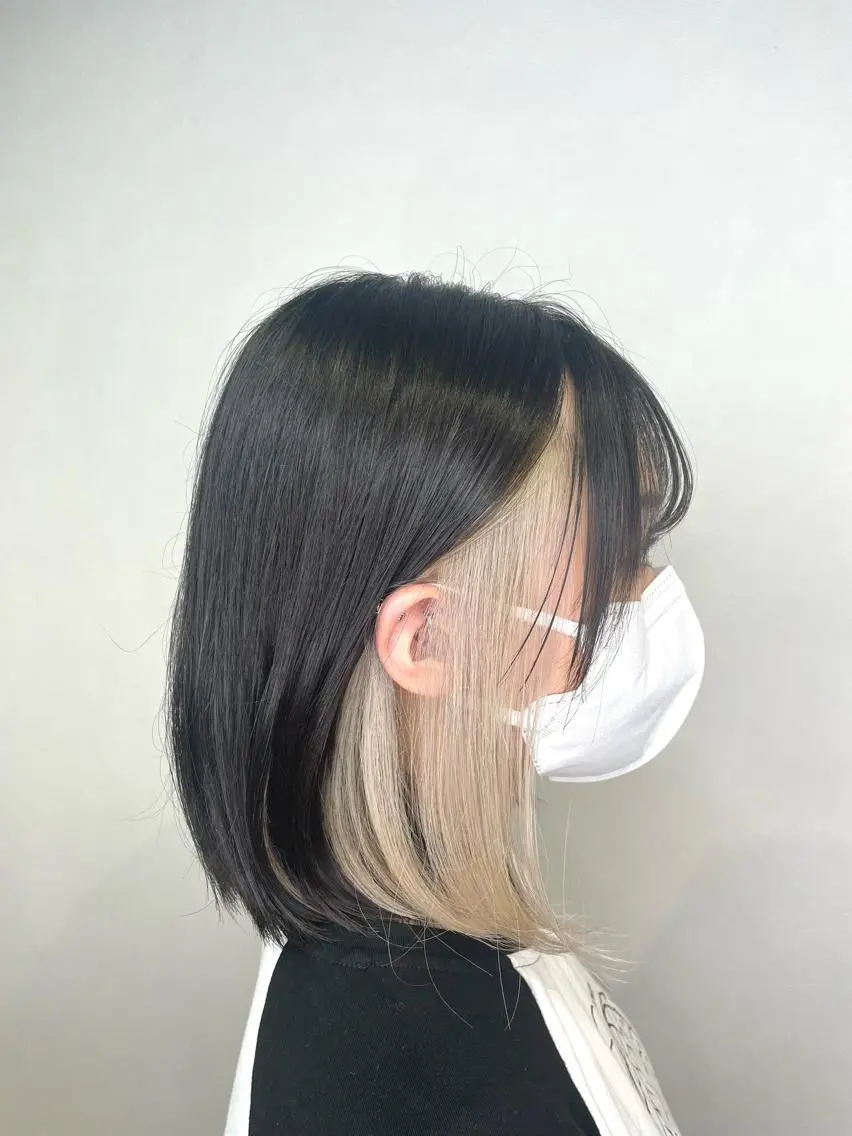 ミディアム カラー ブリーチ [YUCCA] Junaのヘアスタイル