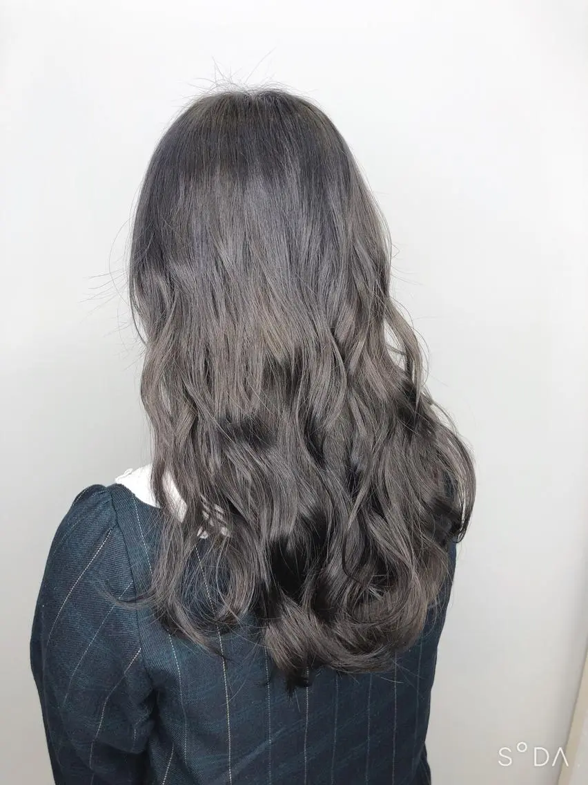 セミロング カラー カット ヘアカラー 透明感カラー/ブリー チ✨駒場 笙のヘアスタイル