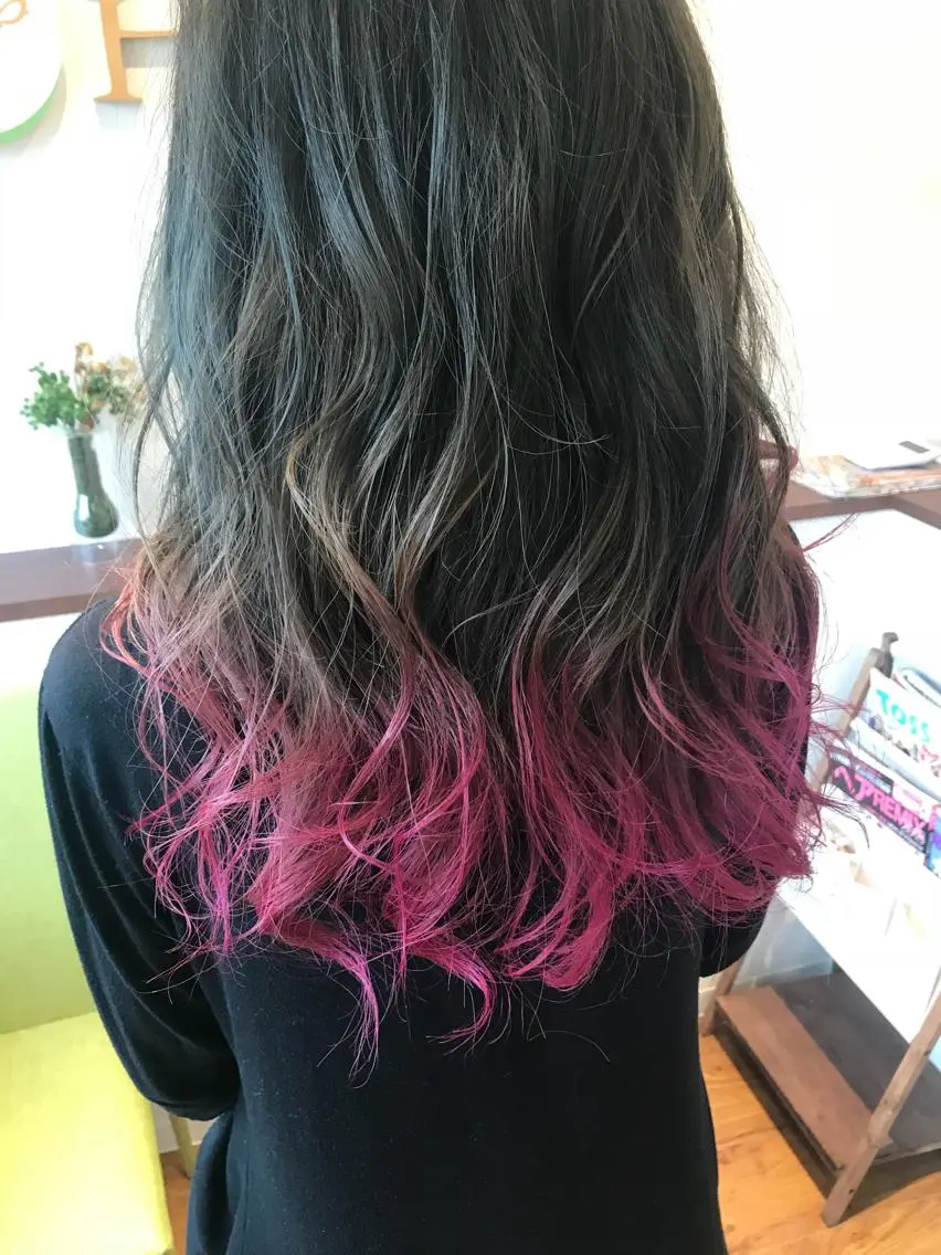 ロング ヘアカラー トリートメント 川畑 ゆうたのヘアスタイル