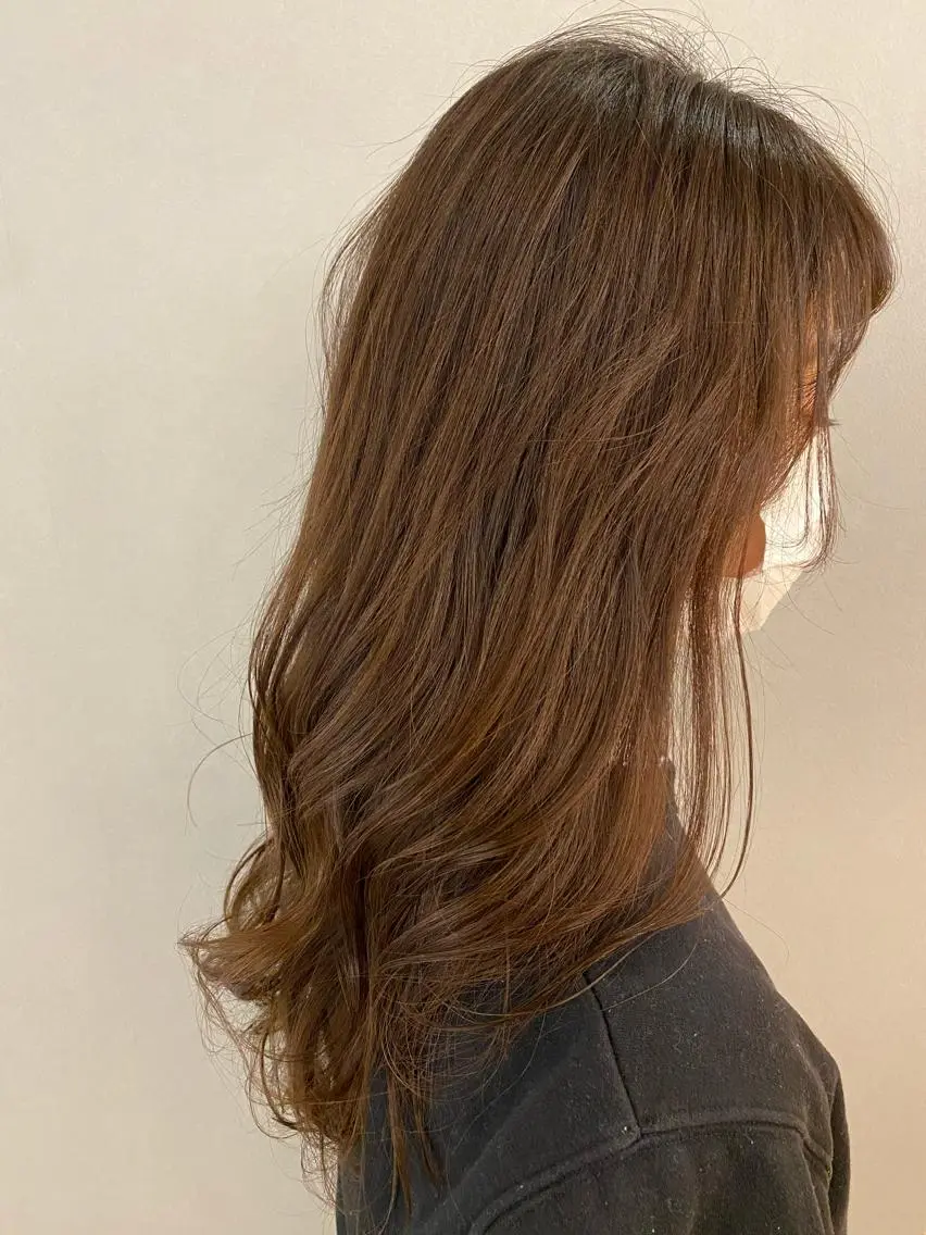 ロング unopulir 景山 凌のヘアスタイル