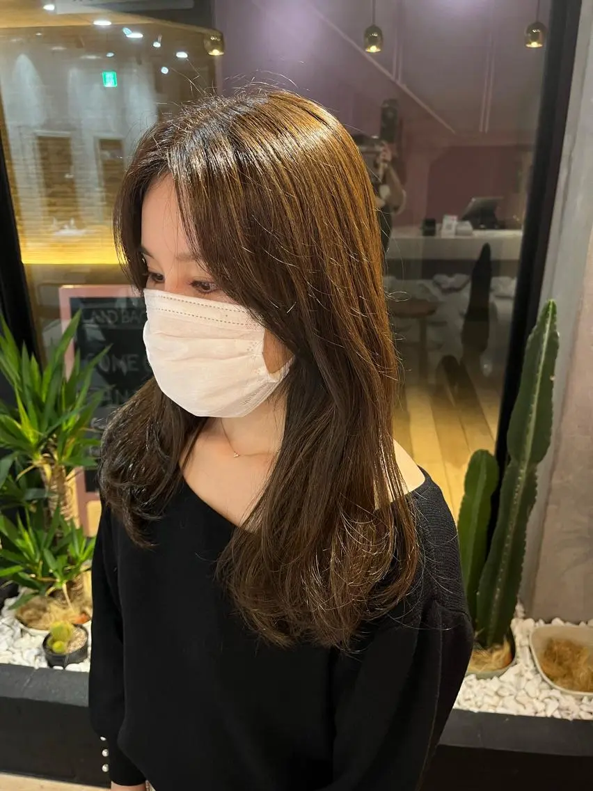 カラー バレイヤージュ ブリーチ デザインカラー ハイライトカラー インナーカラー 艶感透明感カラー🤍 hinaのヘアスタイル