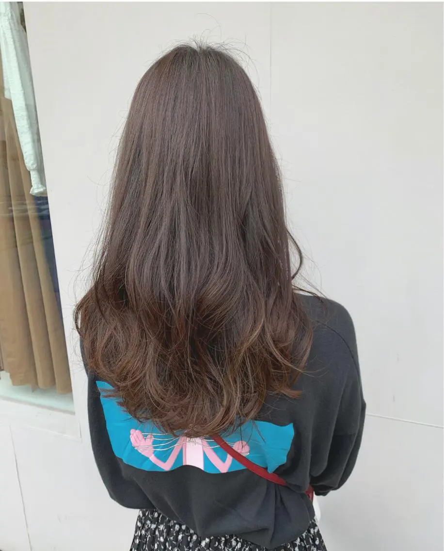 ロング レイヤーカット カット トリートメント hubhair レイヤー/透明感のヘアスタイル