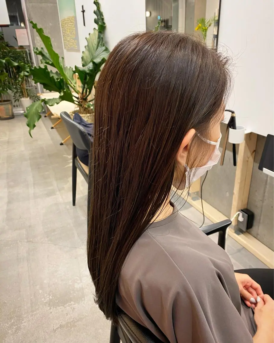 ロング カラー アッシュ 広美◎ <hiromi>のヘアスタイル