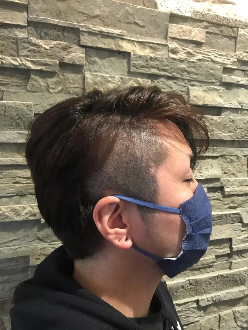 メンズ 作並 美穂のヘアスタイル