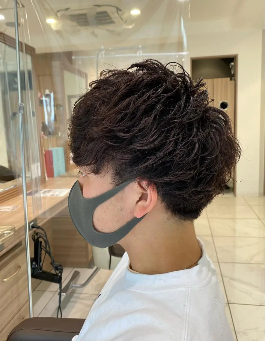 メンズ カット パーマ 🌟メンズカット🌟 内田祥太のヘアスタイル