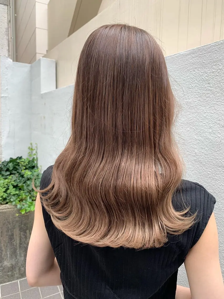 ミディアム ヘアカラー トリートメント ショート&ボブ井上 菜樹のヘアスタイル