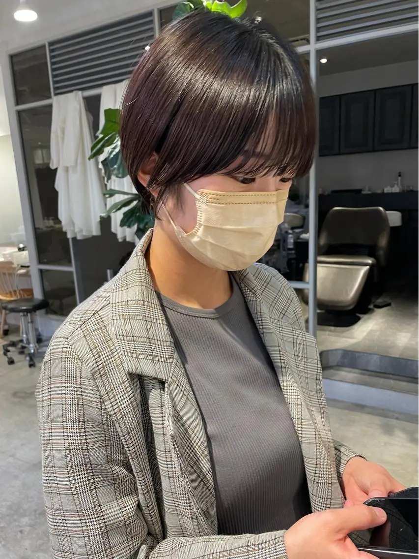 ショート 顔周りカット ショートヘア 菊地 大輔のヘアスタイル