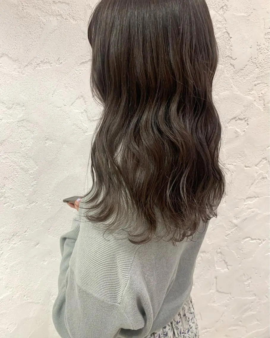 セミロング カラー ヘアアレンジ ハイライトカラー ハイライト 🌟アレンジが似合う カラー🌟Rumiのヘアスタイル