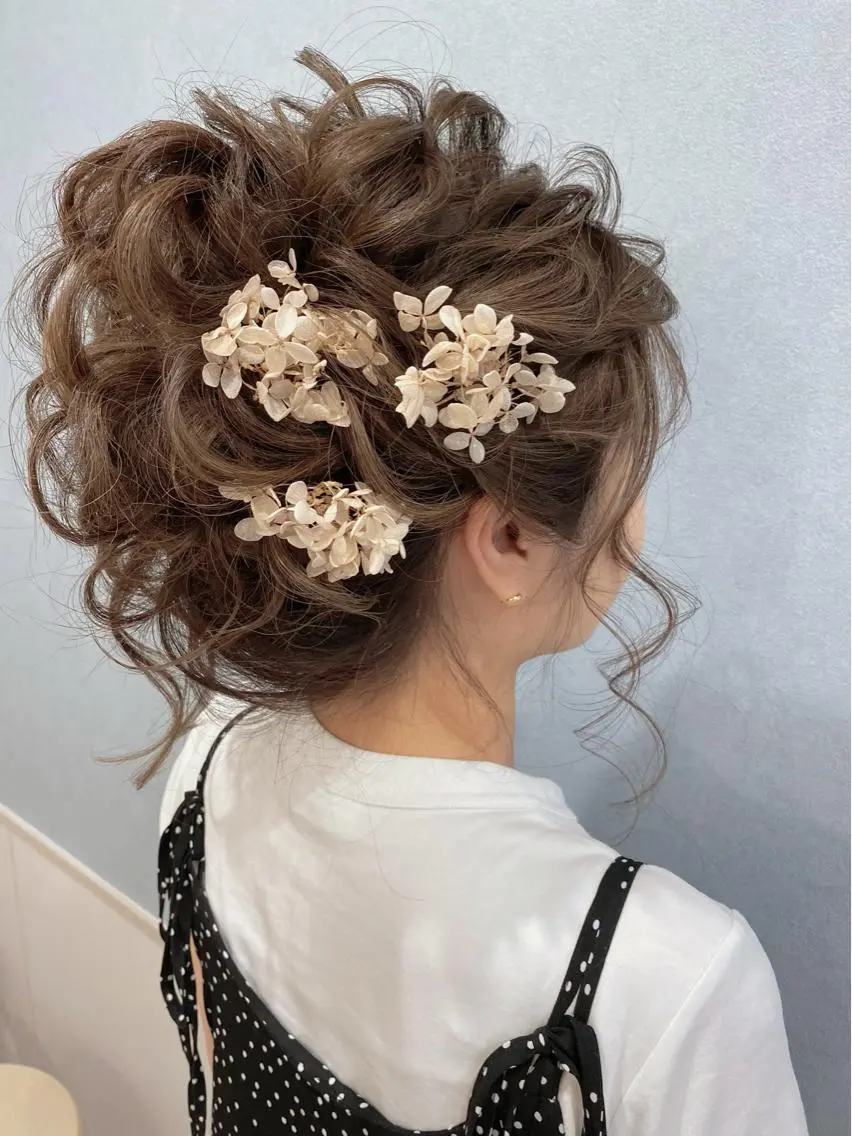ミディアム ヘアアレンジ 大阪/ヘアアレンジ /似合わせset💐のヘアスタイル