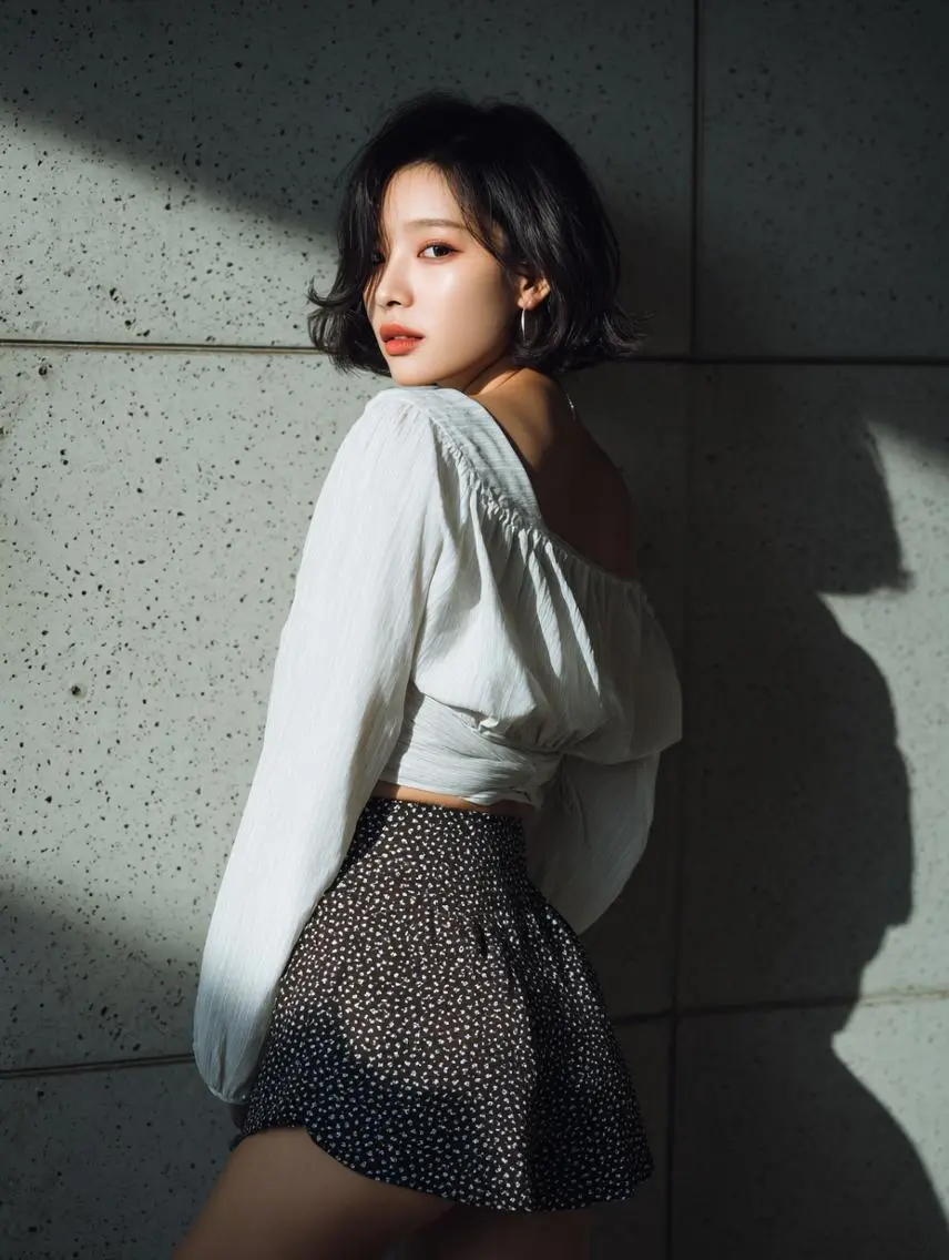 ショート くびれヘア 外ハネヘア カット ヘアカラー トリートメント ショート&ボブ🦋 shell立川🫧のヘアスタイル