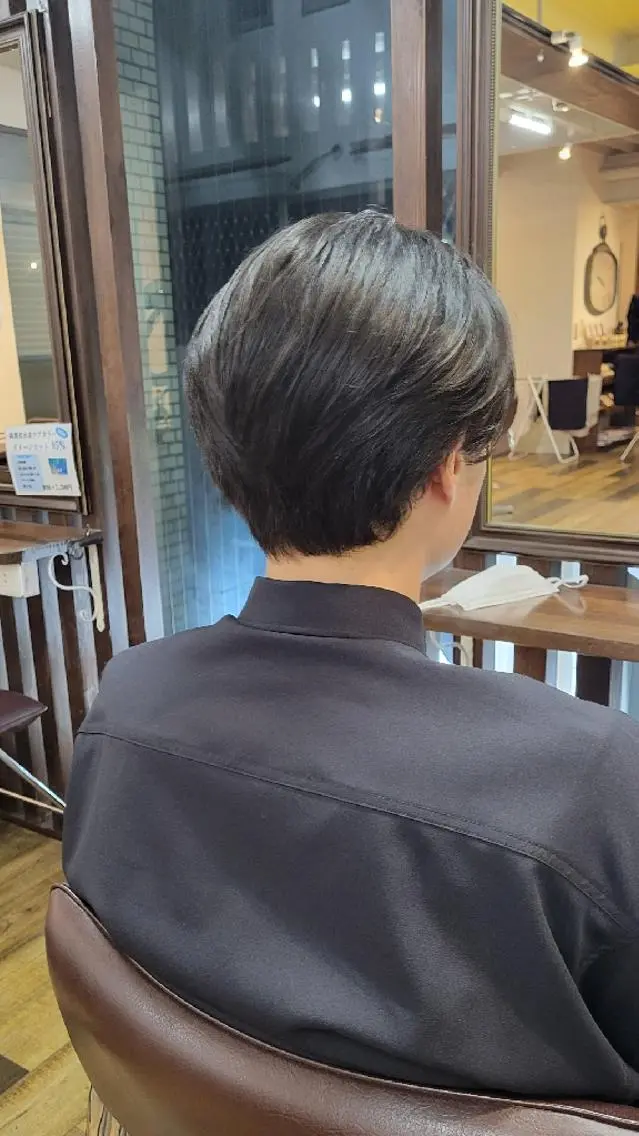 ショート カット 龍 悠紀のヘアスタイル