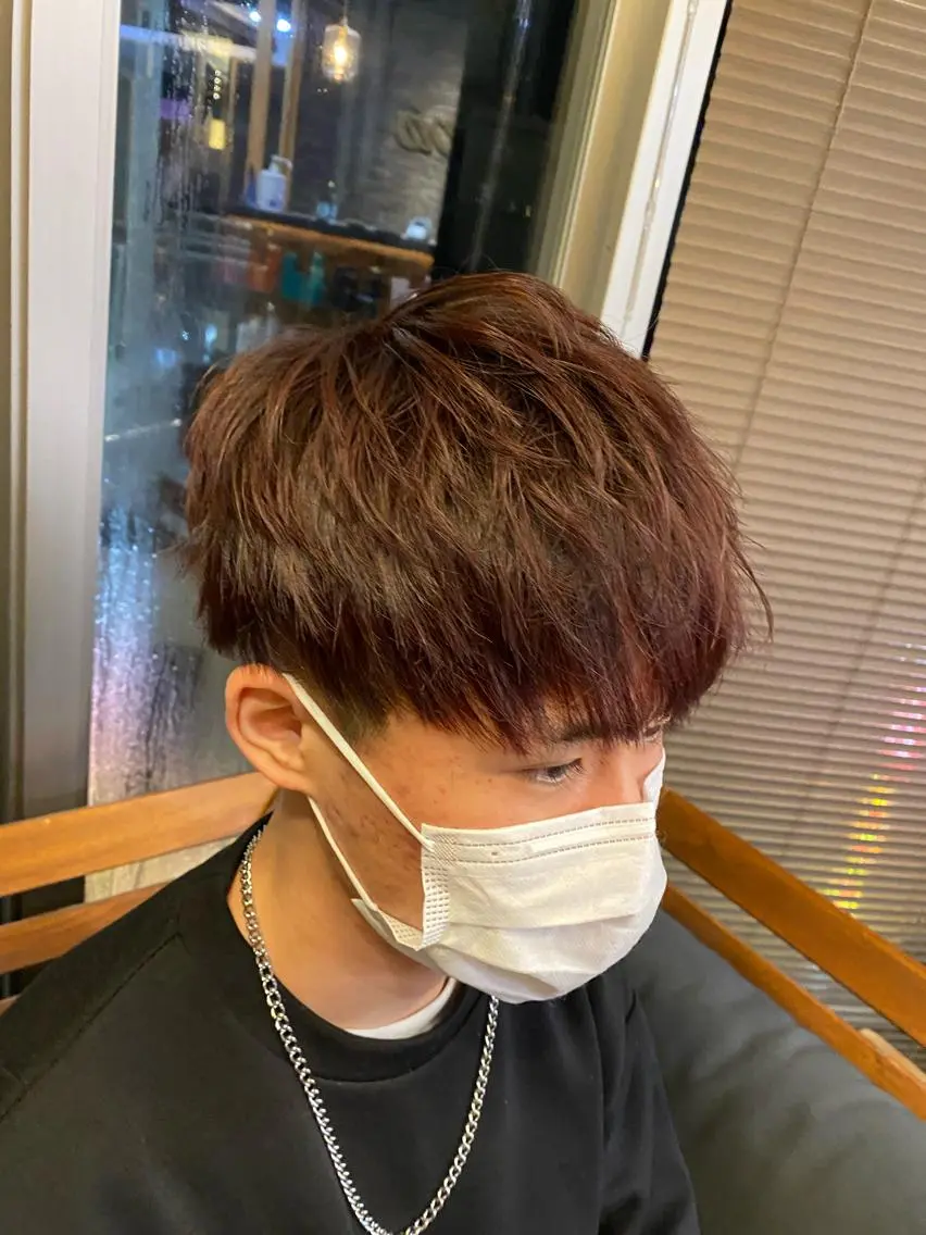 カラー カット ヘアカラー ヘアセット men'slapis YUTOのヘアスタイル