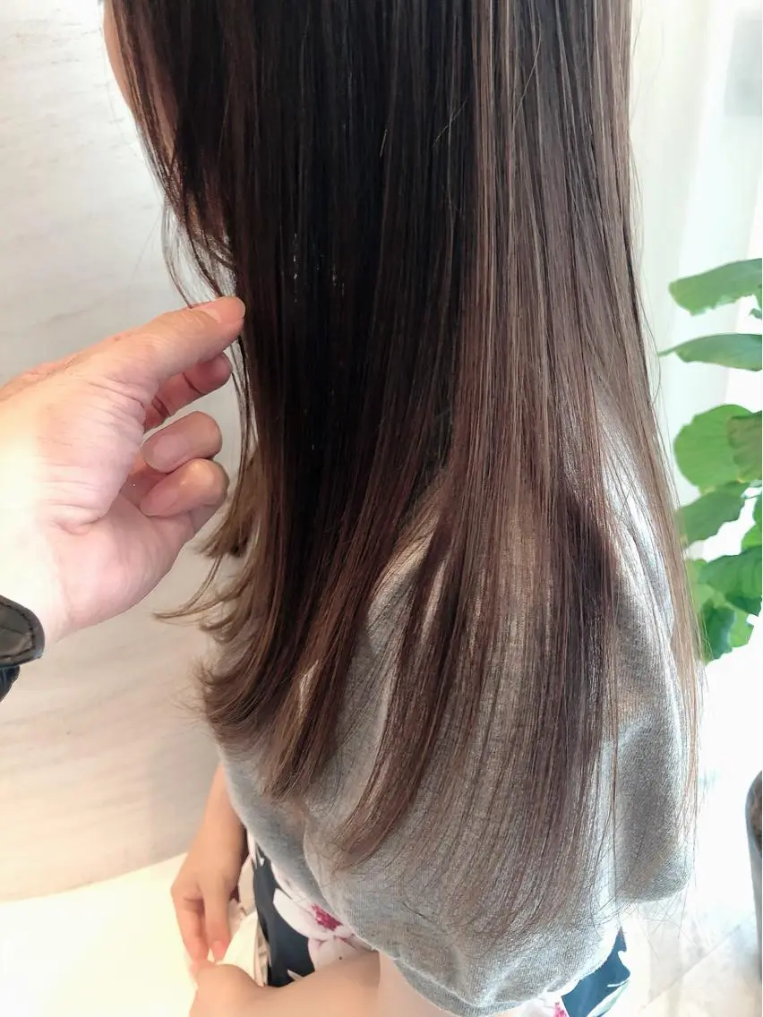 ロング カラー ヘアアレンジ UNIX N.horiiのその他イメージ