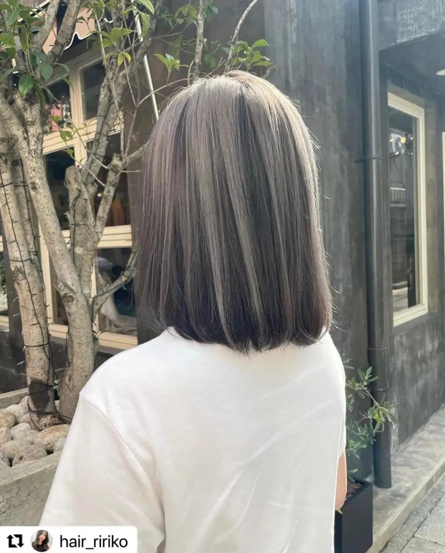 ミディアム カラー メンズ メンズブリーチ メンズハイトーン メンズインナーカラー ブリーチ 透明感カラー 🩷Eny terrace🩷のヘアスタイル