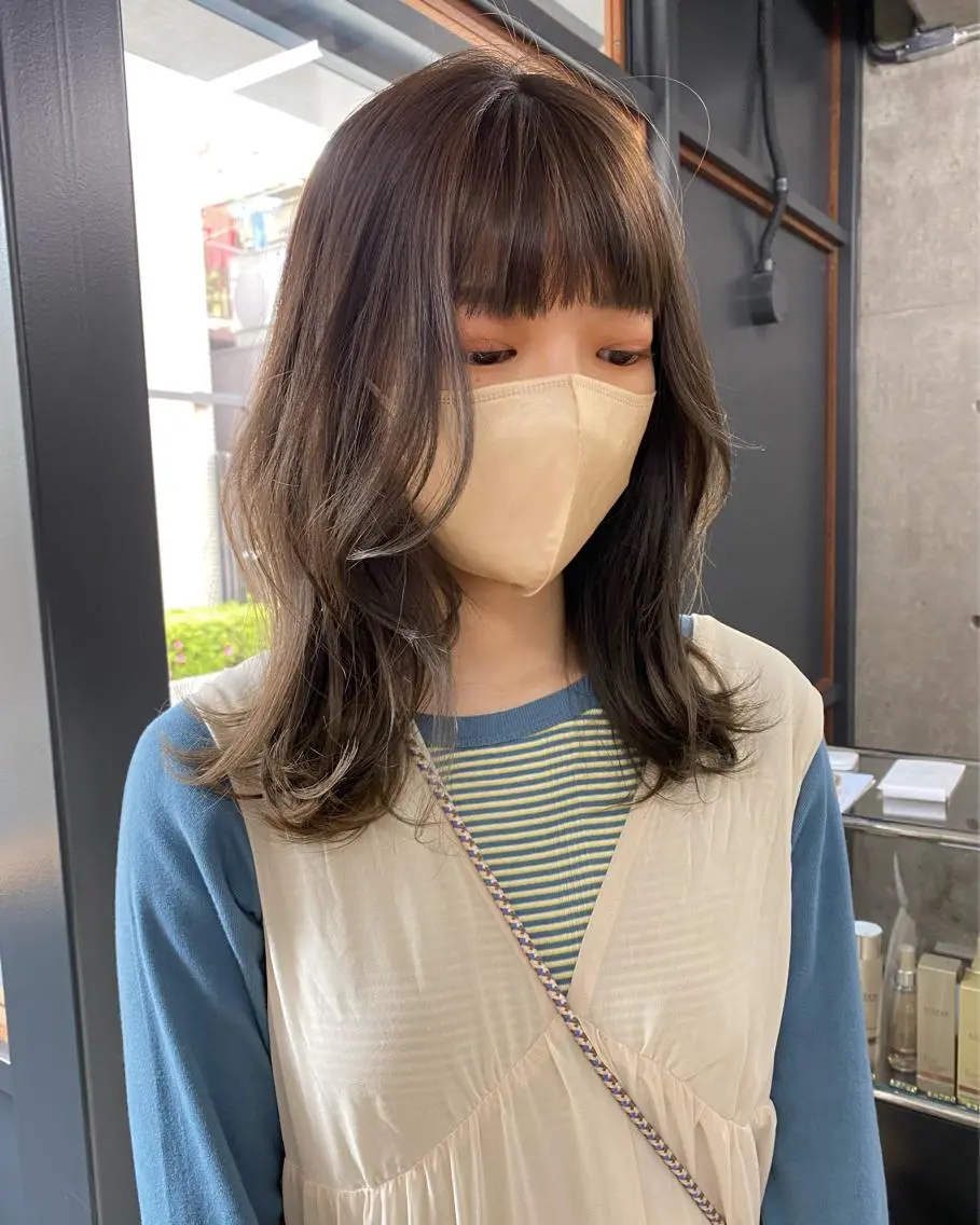 セミロング ୨୧柔らかいカラー nozomi ୨୧のヘアスタイル