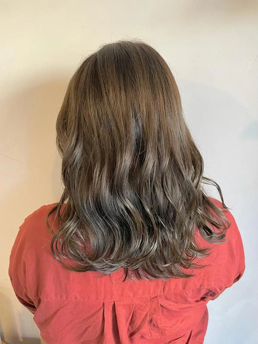 ロング カラー カット ヘアカラー トリートメント AKALA HAIR 西宮店　Juriのヘアスタイル