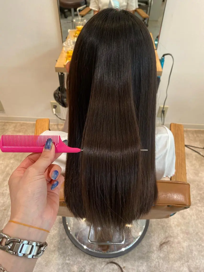 ロング トリートメント 酸熱トリートメント オスズ 🎀´-のヘアスタイル