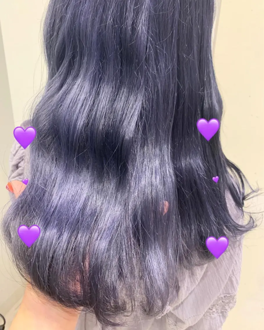 ミディアム カラー カット トリートメント 新宿駅近♡個室 ♡関口三都季🌜のヘアスタイル