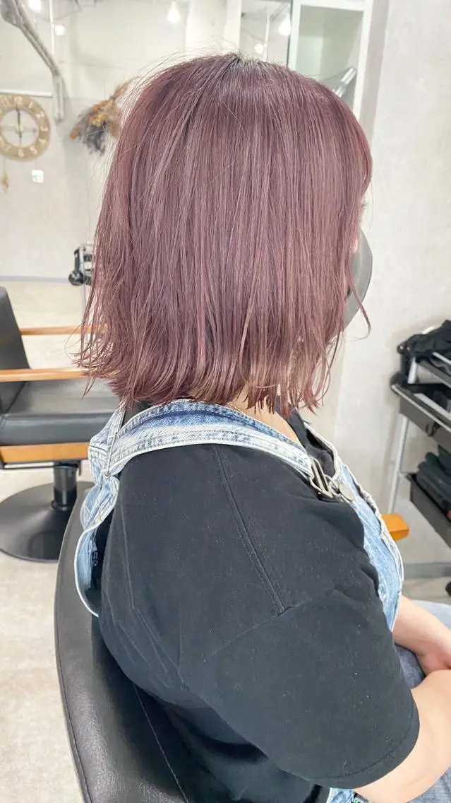 ミディアム ⭐️ショート⭐️美髪 矯正⭐️水口陸のヘアスタイル
