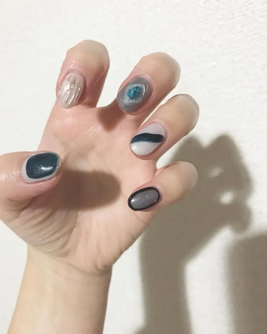 セミロング 🥛洒落髪小顔cut なら龍崎🥛のヘアスタイル
