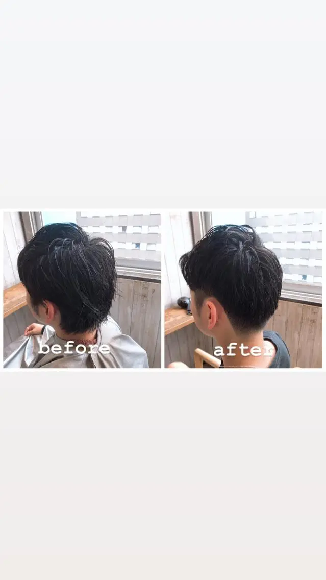 ロング 中村 優志のヘアスタイル