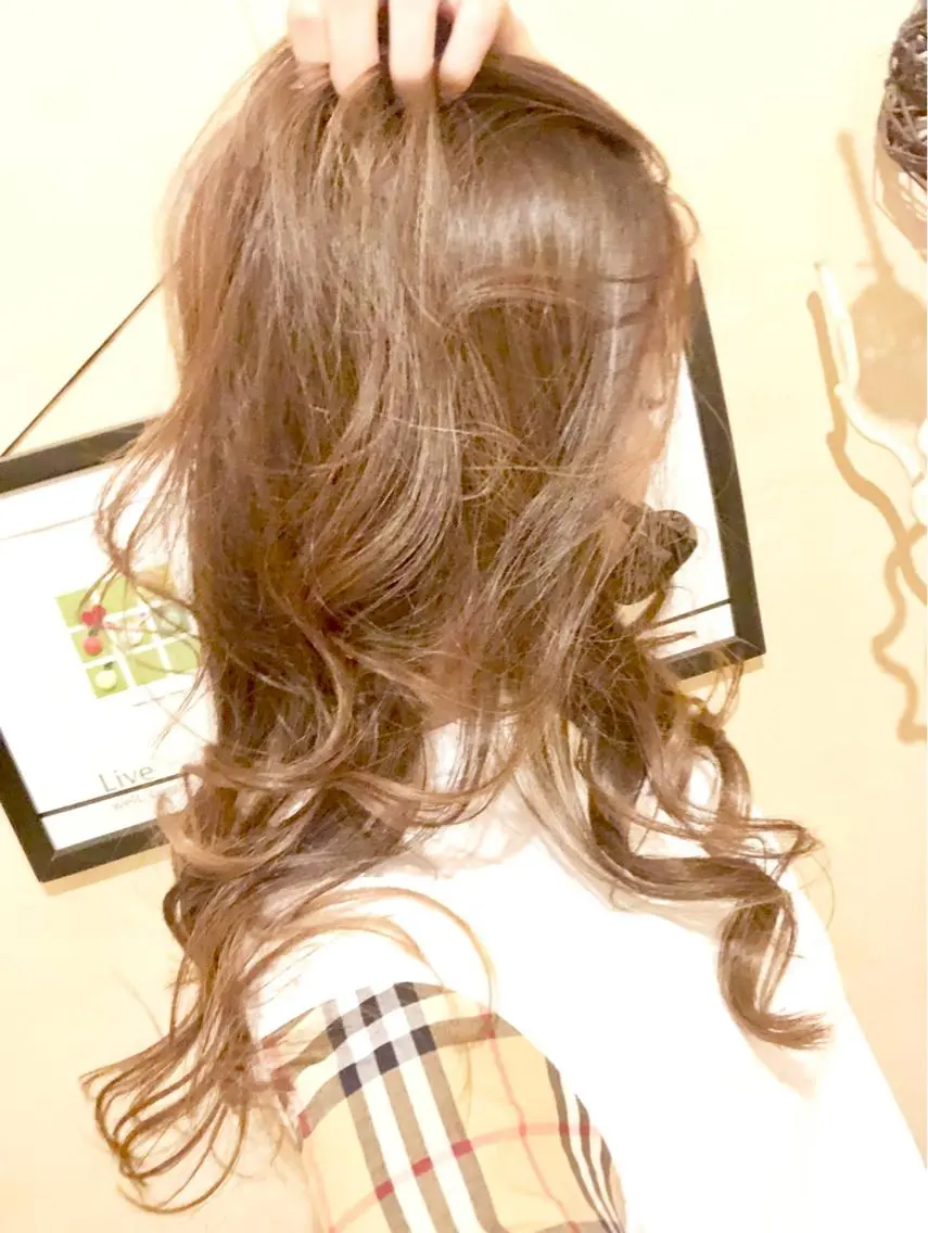 ロング カラー box mico. mutsumiのヘアスタイル