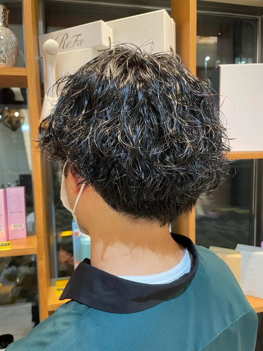 パーマ メンズ ヘアアレンジ 🌿あがりれいなのその他イメージ