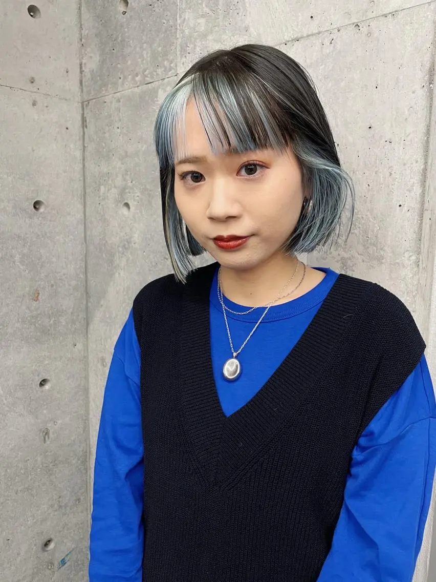 ショート カラー ブリーチ カット ヘアカラー トリートメント センスをお届けします 大谷将生infpのヘアスタイル