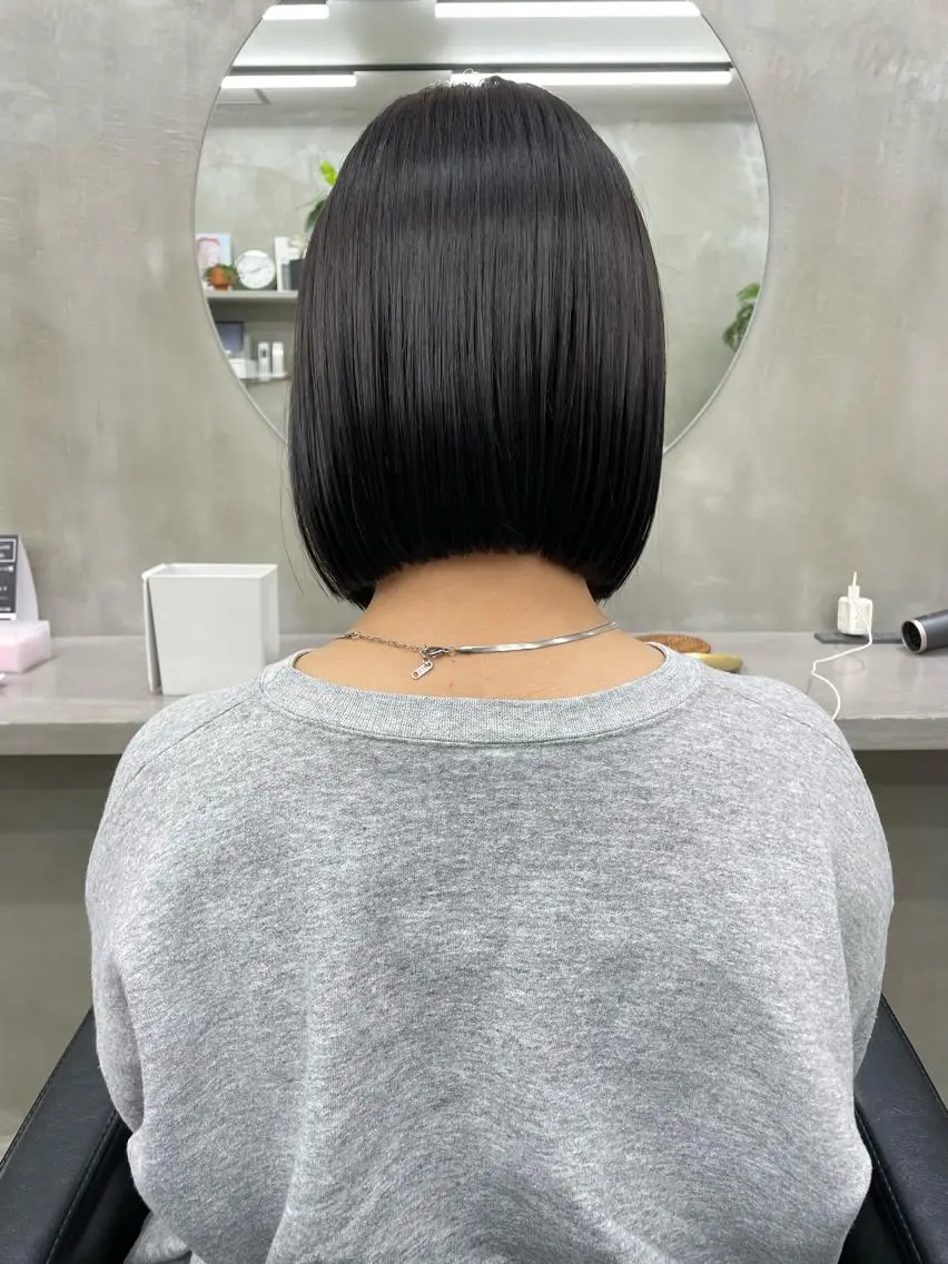 ショート カット トリートメント 👑ボブはお任せ ミヤノ👑のヘアスタイル