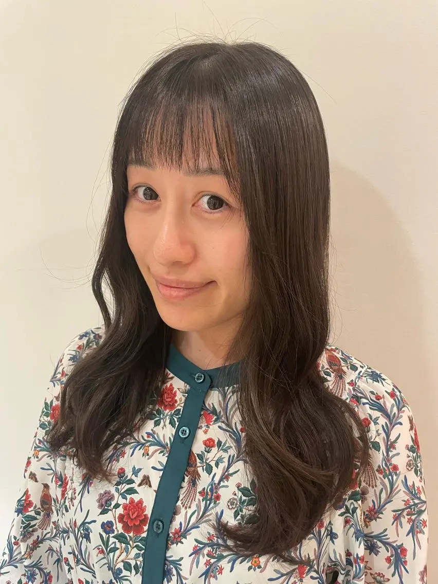 ロング ボブカット 佐々木 祐太のヘアスタイル