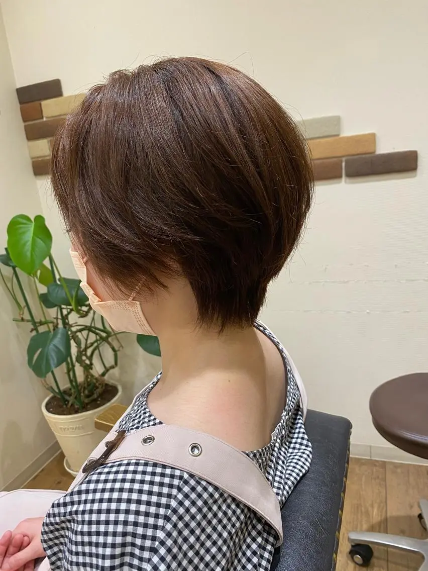 ショート カット 眞島 昭吾のヘアスタイル
