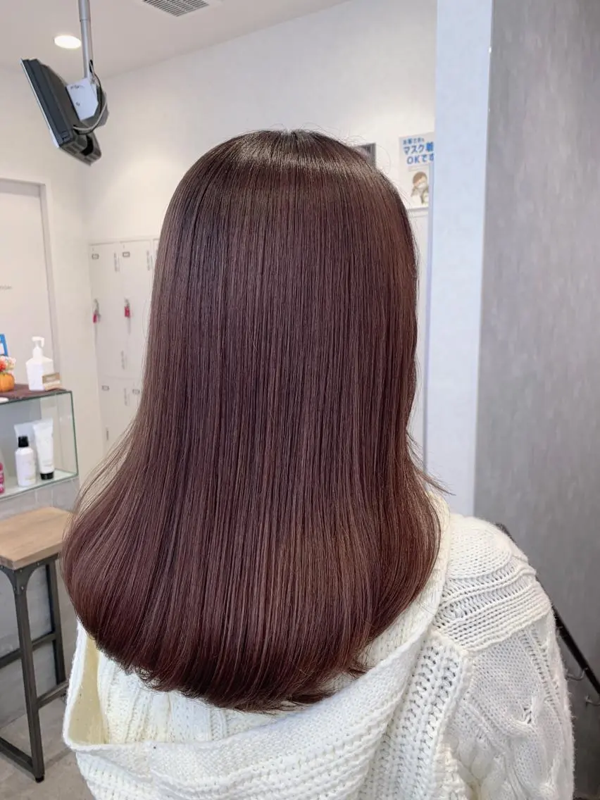 ロング カラー HAREru. モデル募集【戸塚】のヘアスタイル